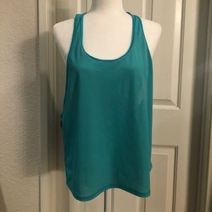 Teal Racerback Tank Top by Victoria’s Secret Sport